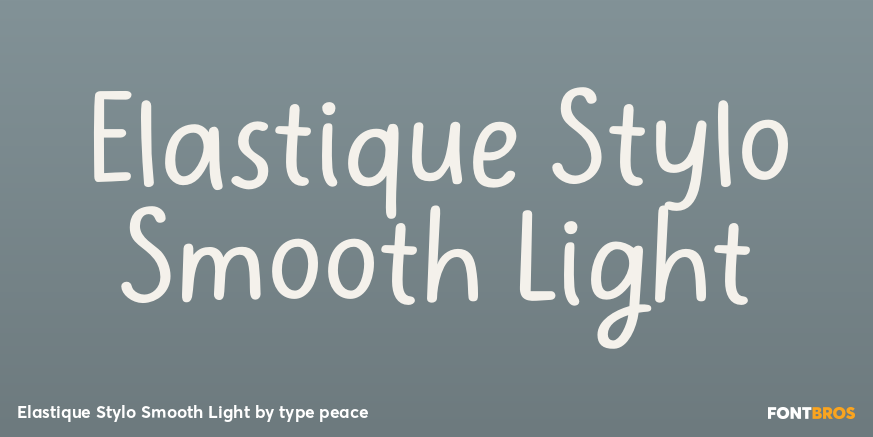 Elastique Stylo Smooth Light Poster