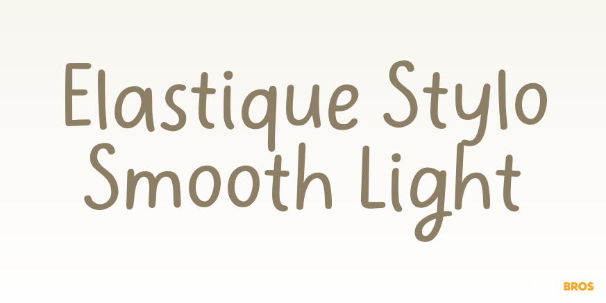 Elastique Stylo Smooth Light Poster