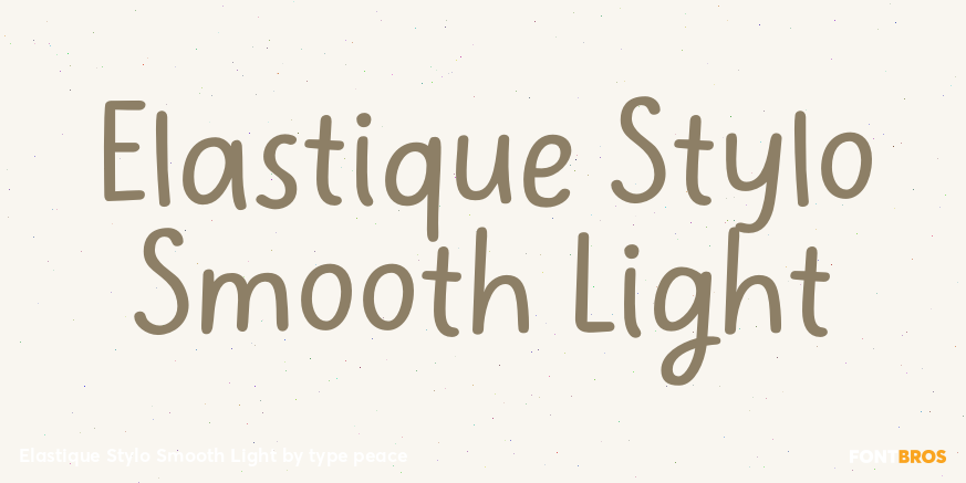 Elastique Stylo Smooth Light Poster