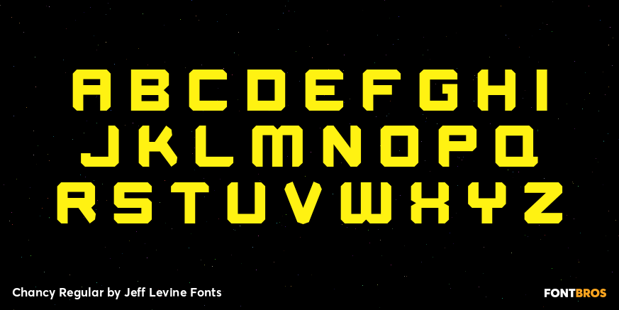Chancy Regular Font Poster #3