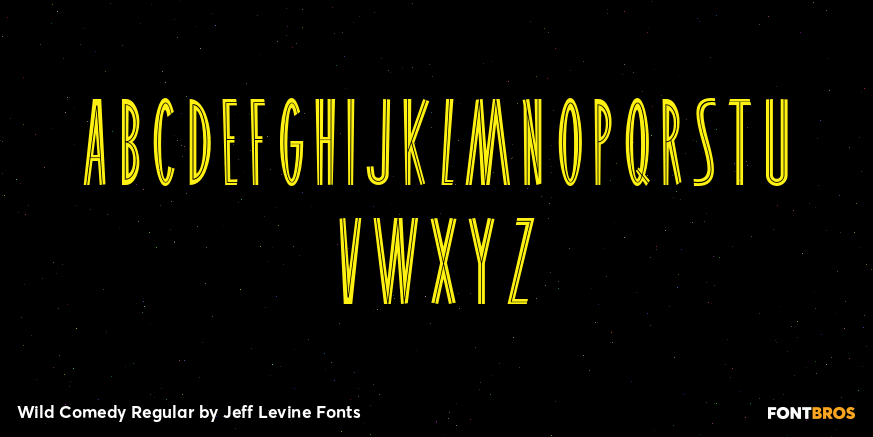 Wild Comedy Regular Font Poster #3