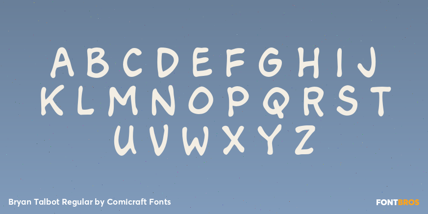 Bryan Talbot Regular Font Poster #3