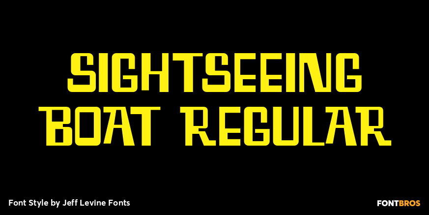 Sightseeing Boat Regular Poster