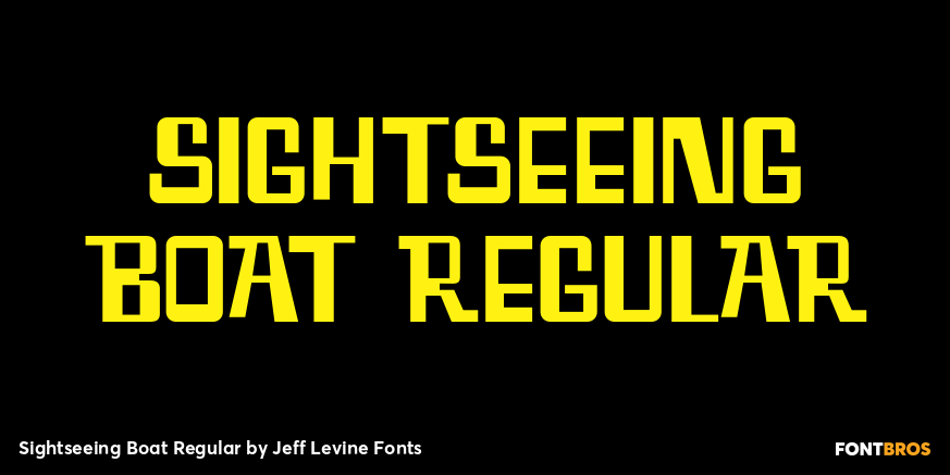 Sightseeing Boat Regular Poster