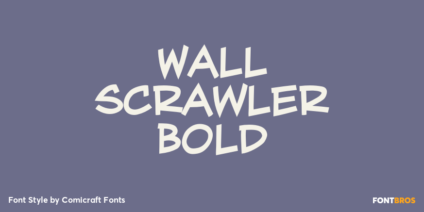 Wall Scrawler Bold Poster
