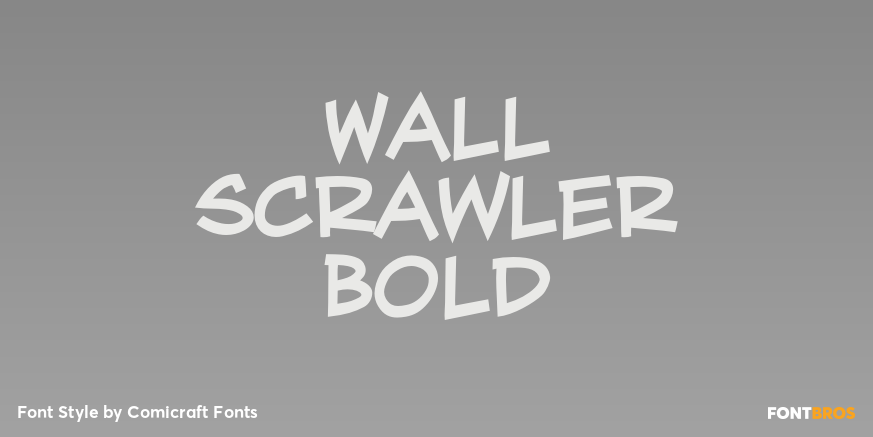 Wall Scrawler Bold Poster