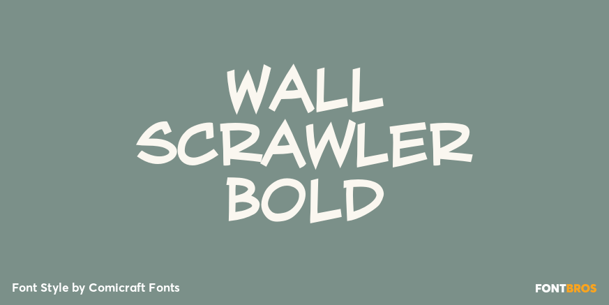 Wall Scrawler Bold Poster