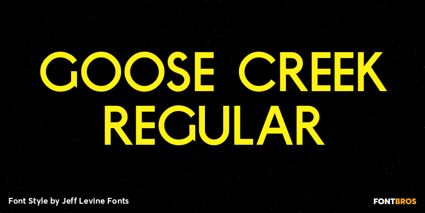 Goose Creek Regular Poster