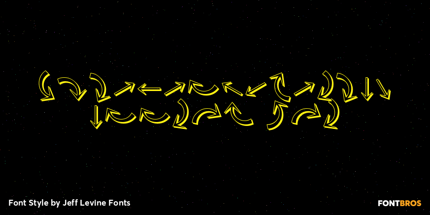 Omnidirectional Arrows Two Poster