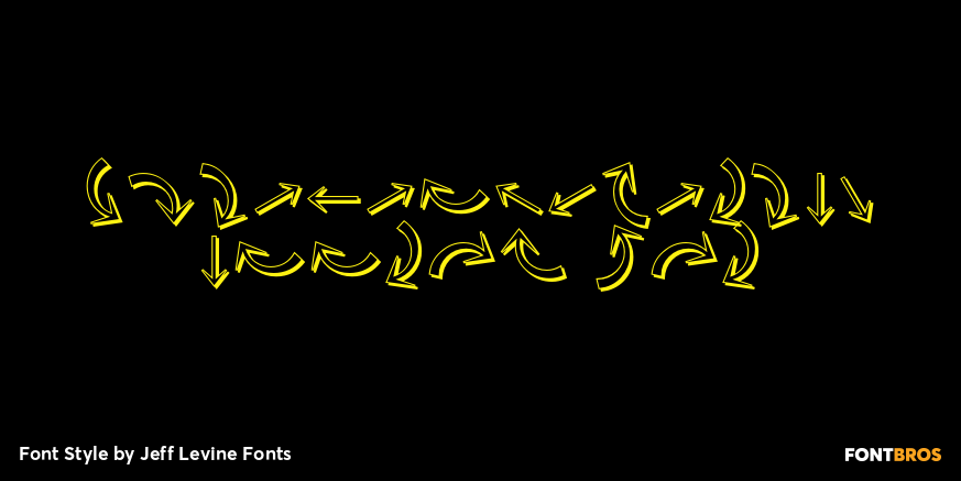 Omnidirectional Arrows Two Poster