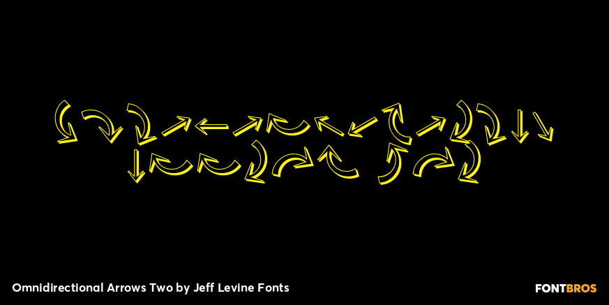 Omnidirectional Arrows Two Poster