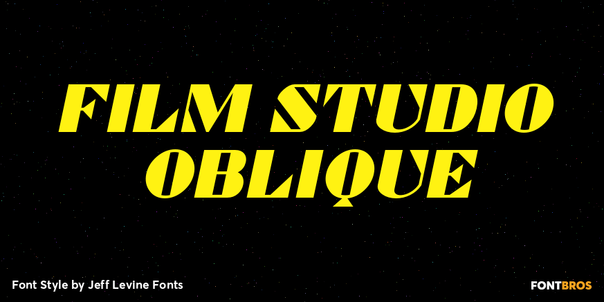 Film Studio Oblique Poster