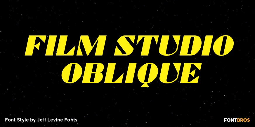 Film Studio Oblique Poster