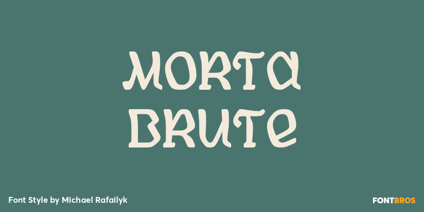 Morta Brute Poster