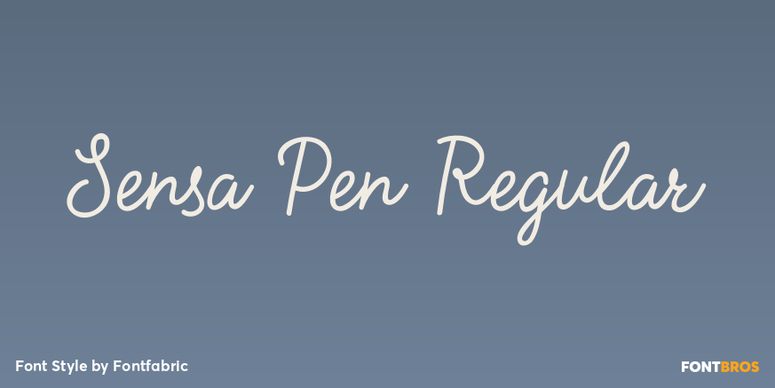 Sensa Pen Regular Poster