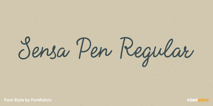 Sensa Pen Regular Poster