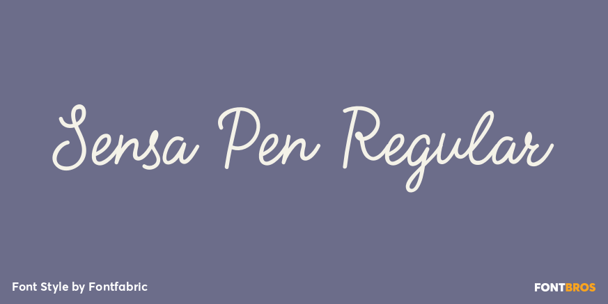 Sensa Pen Regular Poster