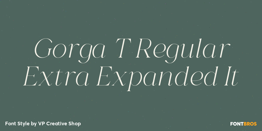 Gorga T Regular Extra Expanded It Poster