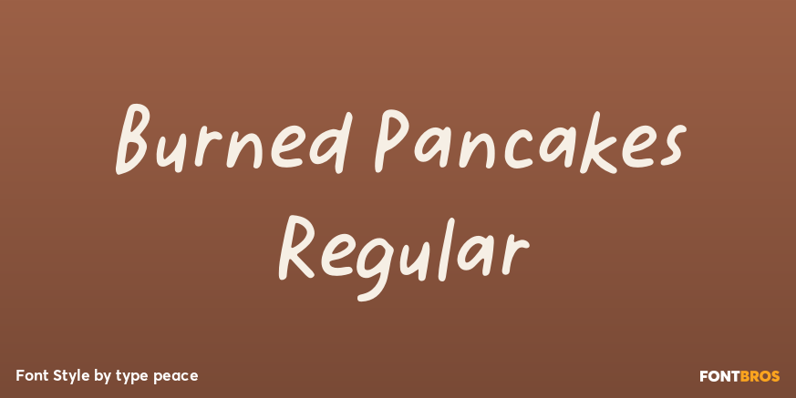 Burned Pancakes Regular Poster