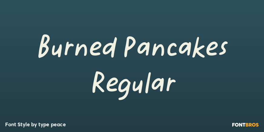 Burned Pancakes Regular Poster