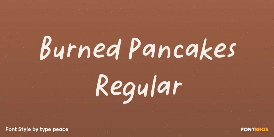 Burned Pancakes Regular Poster