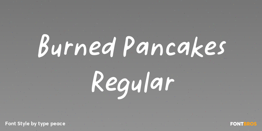 Burned Pancakes Regular Poster