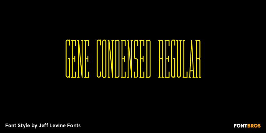 Gene Condensed Regular Poster