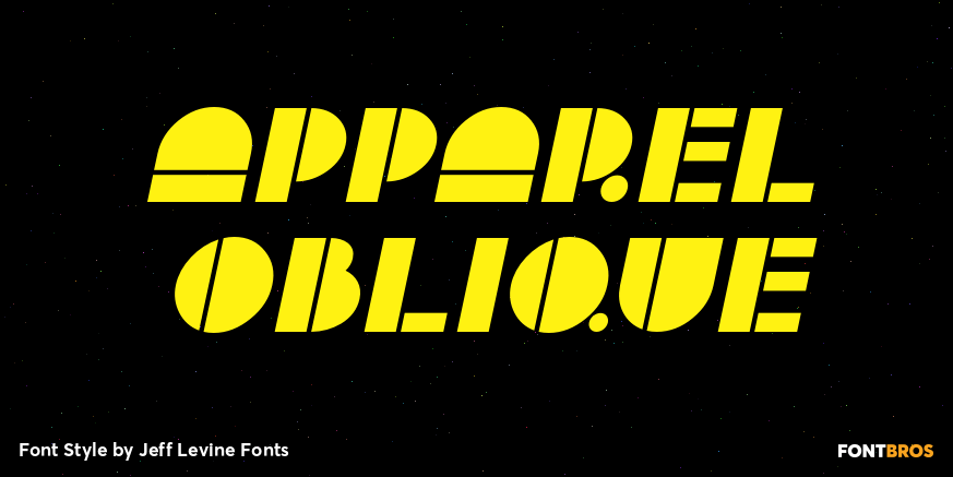 Apparel Oblique Poster