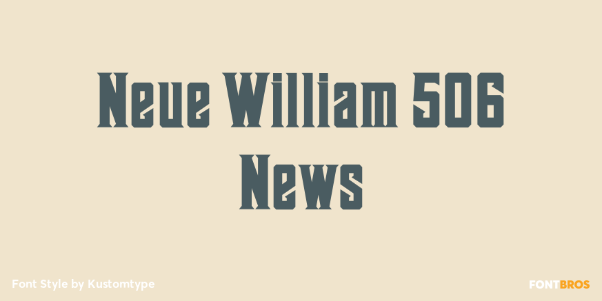 Neue William 506 News Poster