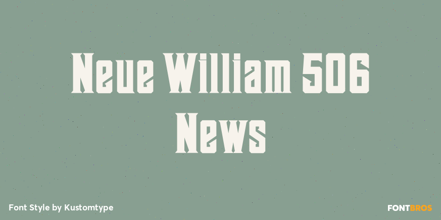 Neue William 506 News Poster