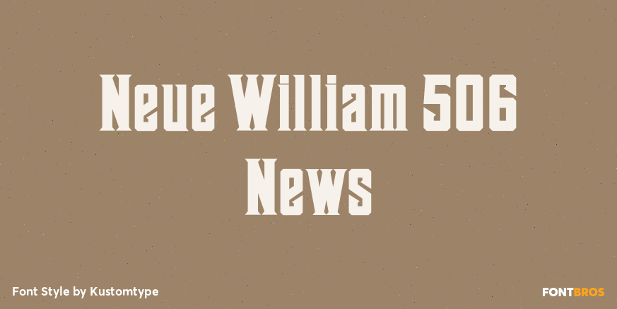 Neue William 506 News Poster