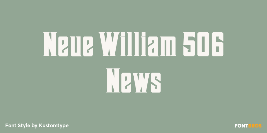 Neue William 506 News Poster