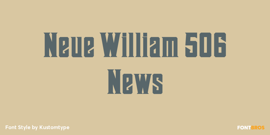 Neue William 506 News Poster