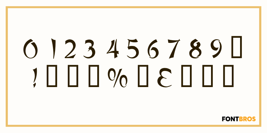 Buddah Font Poster #4