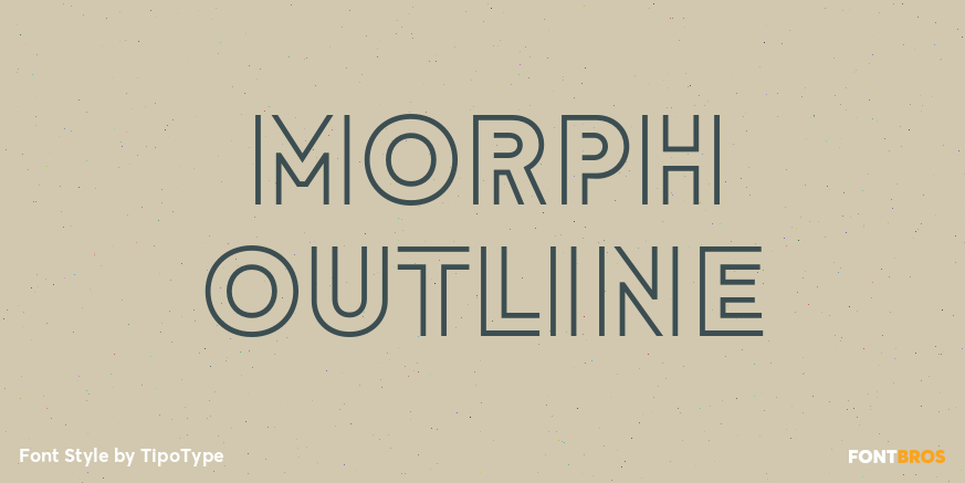 Morph Outline Poster