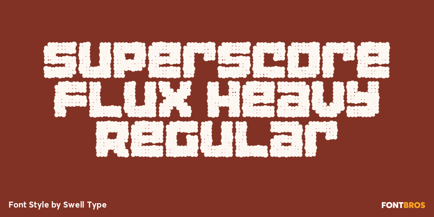 Superscore Flux Heavy Regular Poster