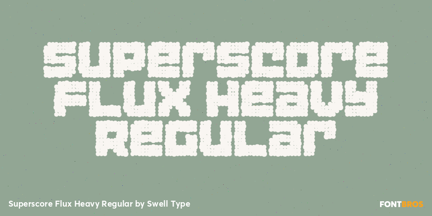 Superscore Flux Heavy Regular Poster