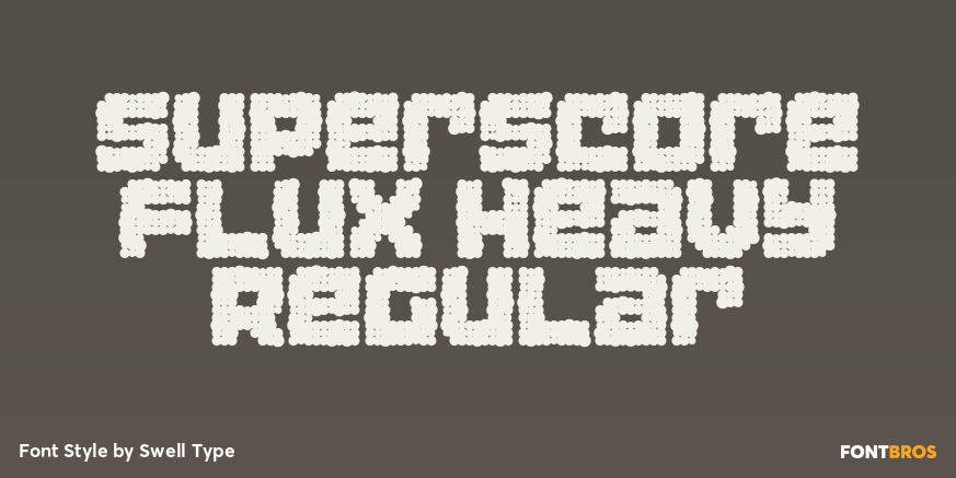 Superscore Flux Heavy Regular Poster