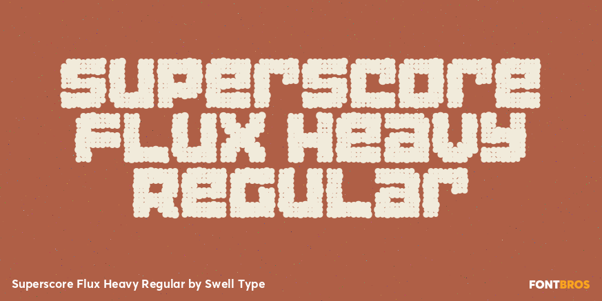 Superscore Flux Heavy Regular Poster