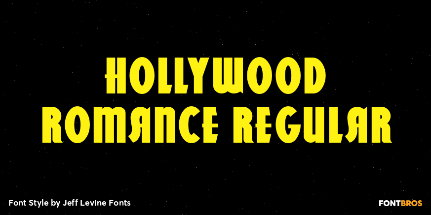 Hollywood Romance Regular Poster