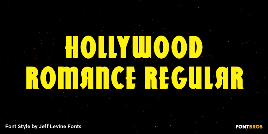 Hollywood Romance Regular Poster