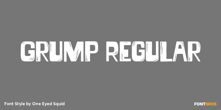 Grump Regular Poster
