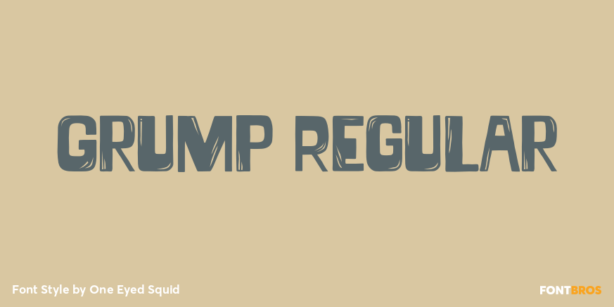 Grump Regular Poster