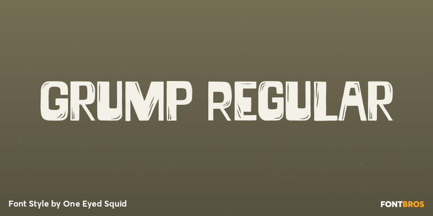 Grump Regular Poster