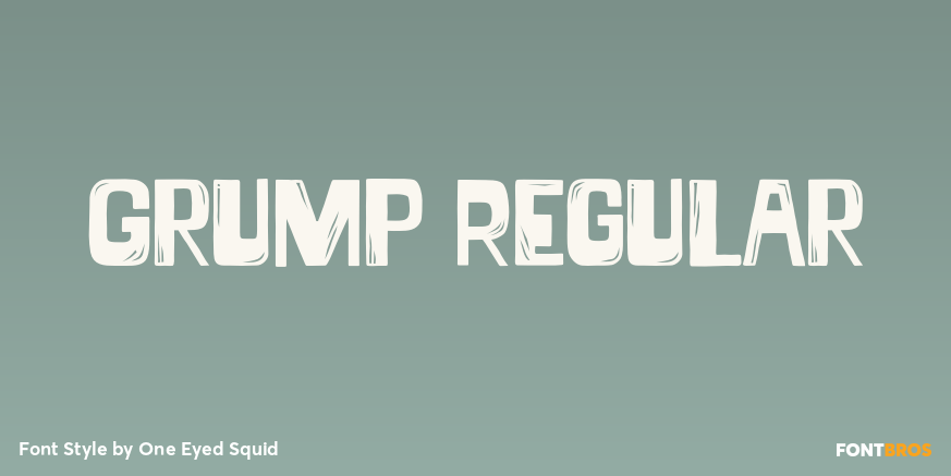 Grump Regular Poster