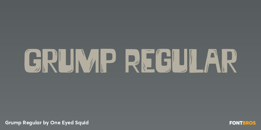 Grump Regular Poster