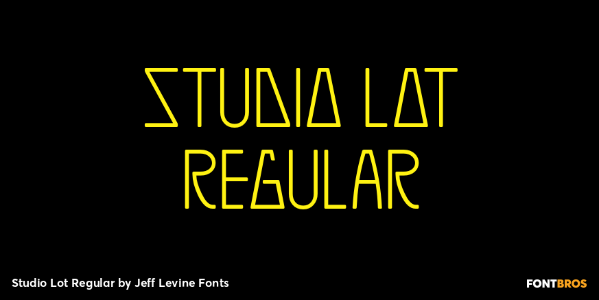 Studio Lot Regular Poster