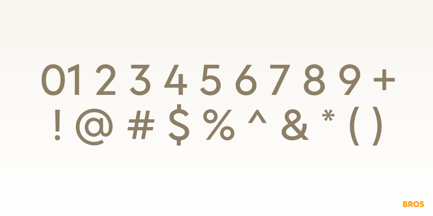 Gravita Geometric Regular Font Poster #1