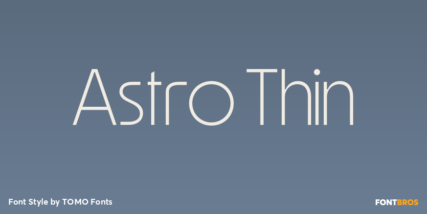 Astro Thin Poster