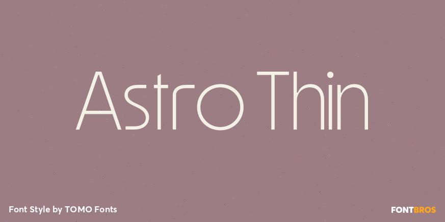 Astro Thin Poster